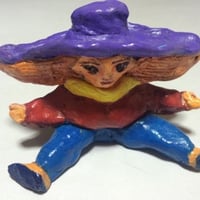 紙粘土人形 : ルンバ