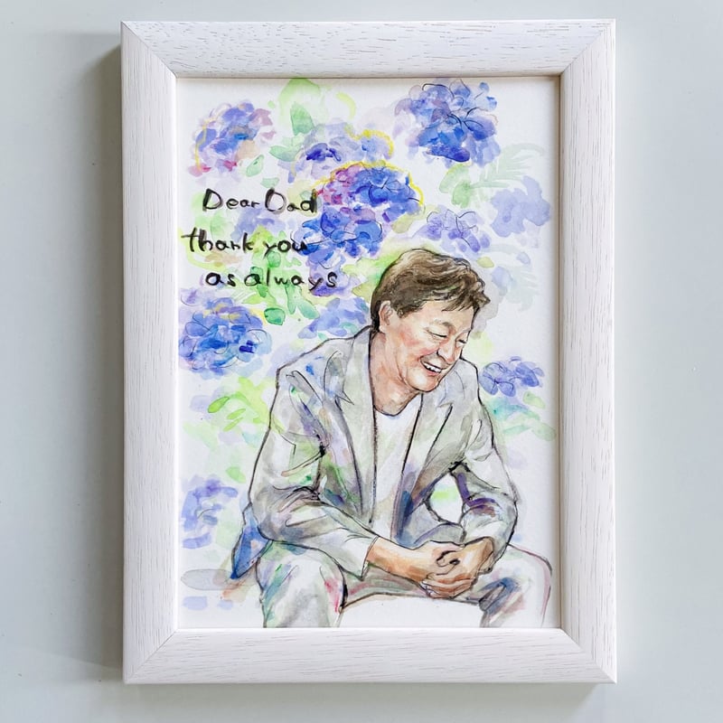 絵画　こもれび18 原画　額縁無し　A4サイズ 絵画 こもれび18 原画 額縁無し A4サイズ