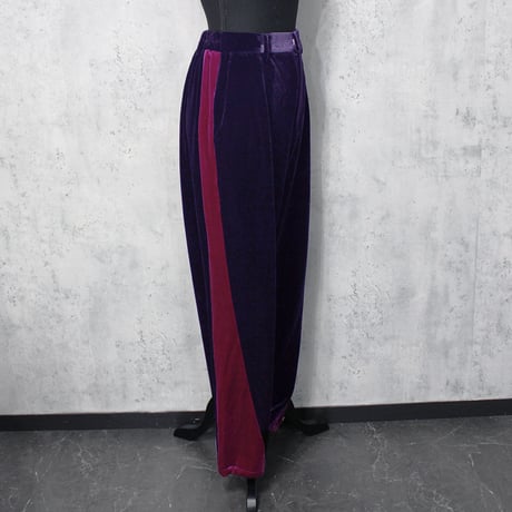 CASINO VELOR TRACK PANTS (PLUM)