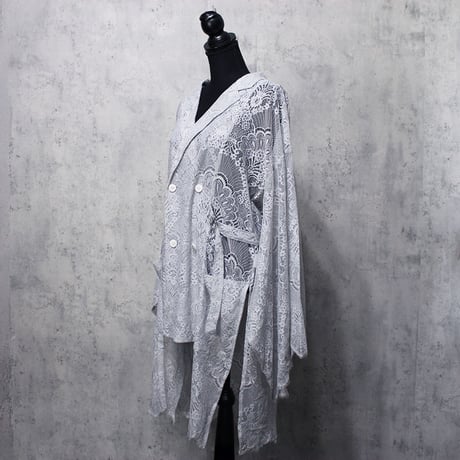 Camellia LACE KIMONO JACKET(GRAY)