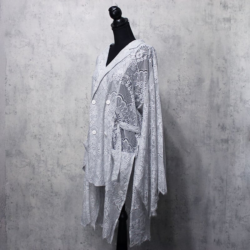 Camellia LACE KIMONO JACKET(GRAY) | CuLLt