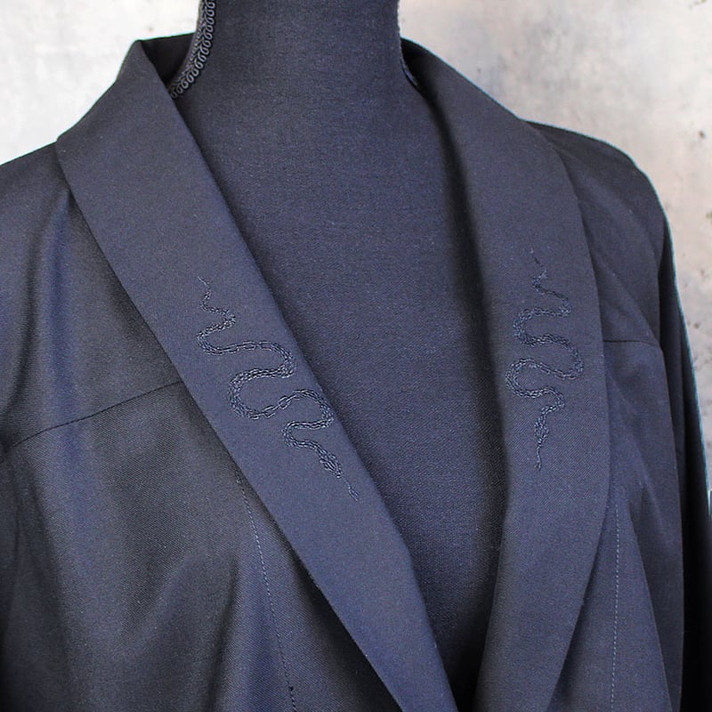 mando kimono jacket 黒 mando kimono jacket 黒