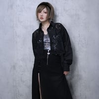 BATTENN LACE SHIRT(BLACK)