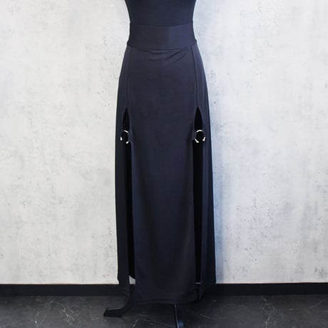 ASSASSIN SLIT SKIRT(SILVER)