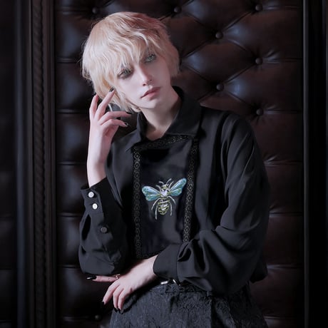 HYOUHON SHIRT (JEWEL BEE/BLACK)
