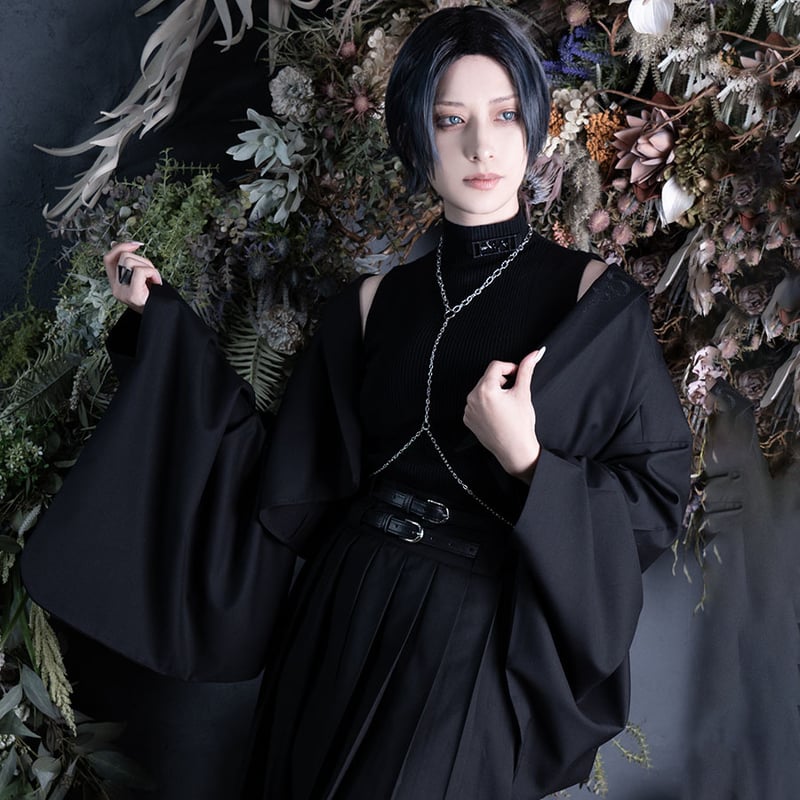 KIMONO SHORT JACKET(BLACK) | CuLLt