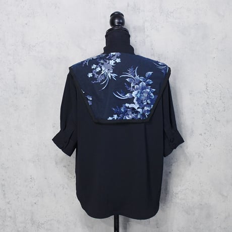HITSUGI BLOUSE(NAVY)