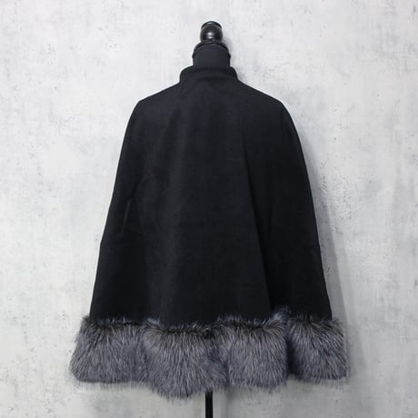 CHINA CAPE COAT (SILVER)