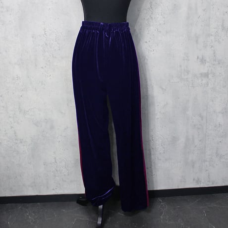 CASINO VELOR TRACK PANTS (PLUM)