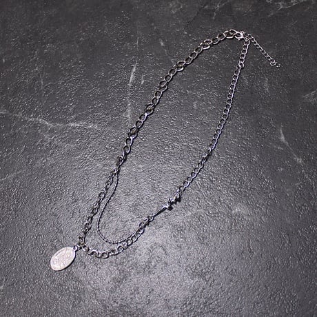 PLATE ROSE NECKLACE