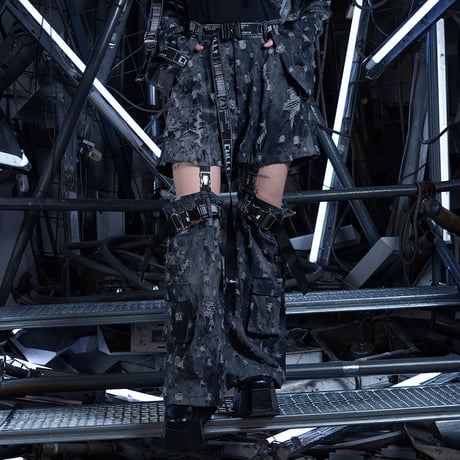 CLASH DENIM PANTS