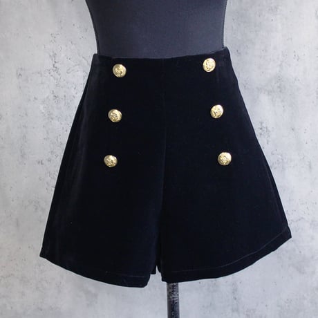 VELUDO SHORT PANTS(BLACK)