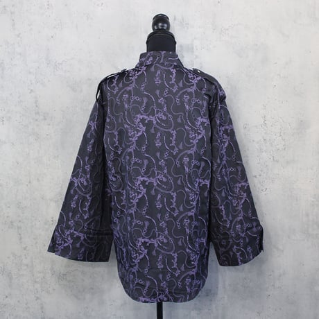GAMBLE SHIRT (BLACK×PURPLE)