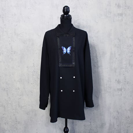 HYOUHON SHIRT (BUTTERFLY/BLACK)