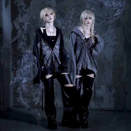 GARTER LEATHER  PANTS