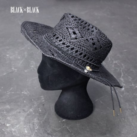 Camellia FEDORA STRAW HAT