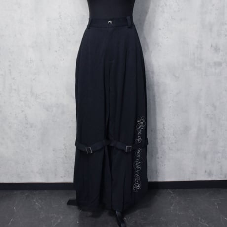 GYAKUJYUJI PANTS (BLACK)