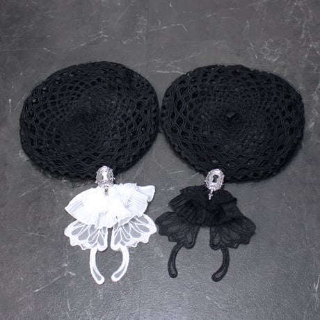 HIDE MESH BERET