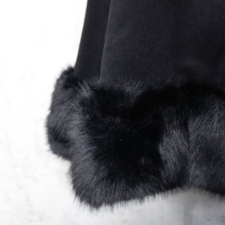 CHINA CAPE COAT (BLACK)