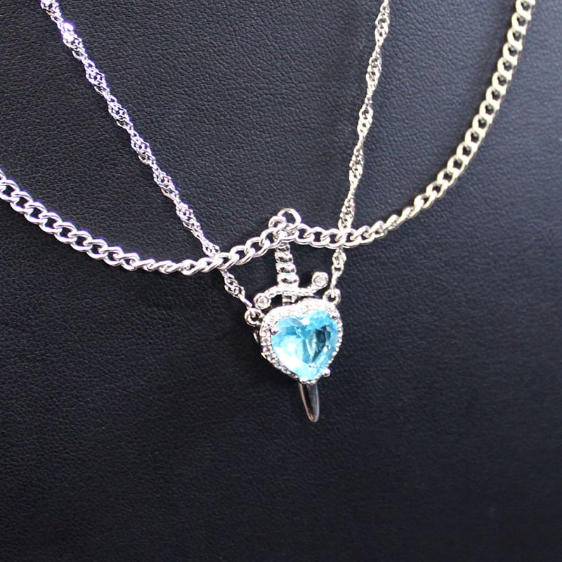 HEART SWORD NECKLACE | CuLLt