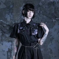 MIRAGE BLOUSE(BLACK)