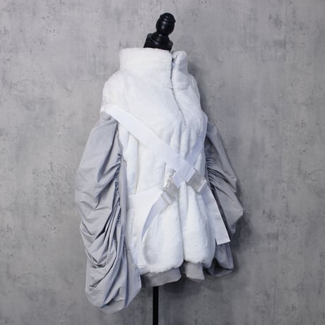 TAMER FUR PULLOVER(WHITE)