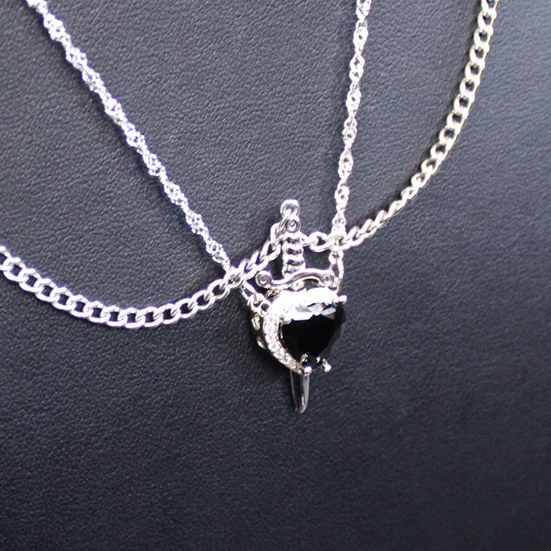 HEART SWORD NECKLACE | CuLLt