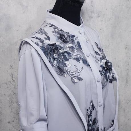HITSUGI BLOUSE(GRAY)