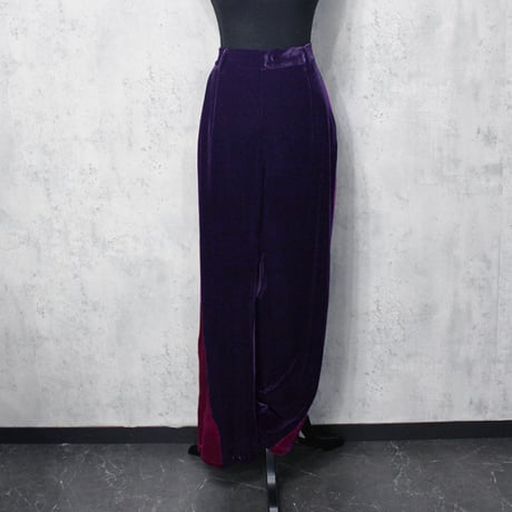 CASINO VELOR TRACK PANTS (PLUM)