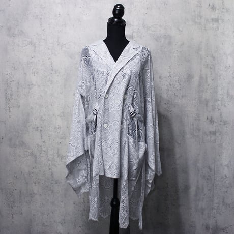 Camellia LACE KIMONO JACKET(GRAY)