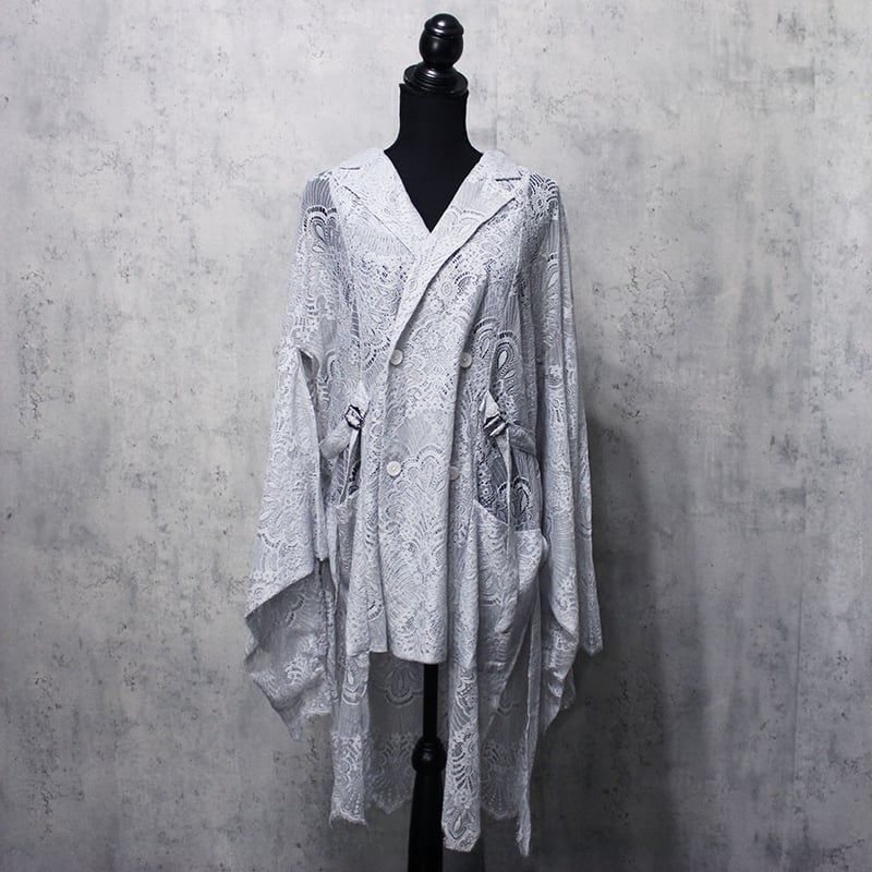 Camellia LACE KIMONO JACKET(GRAY) | CuLLt