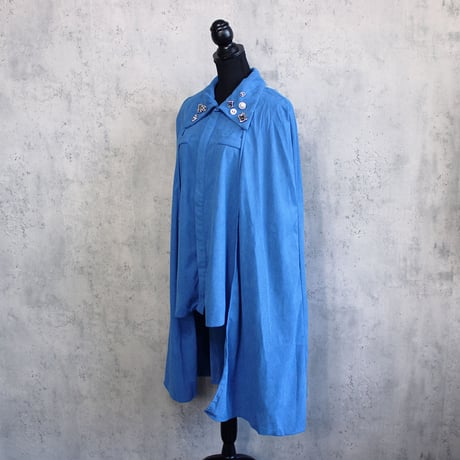 JEWEL MANT SHIRT(BLUE)
