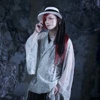 Camellia LACE KIMONO JACKET(GRAY)