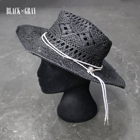 Camellia FEDORA STRAW HAT