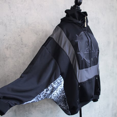 CHIMERA MESH HOODIE (GRAY)