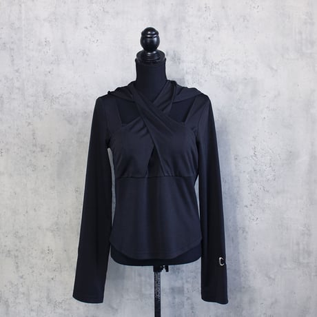 ASSASSIN SLIT HOODIE(SILVER)