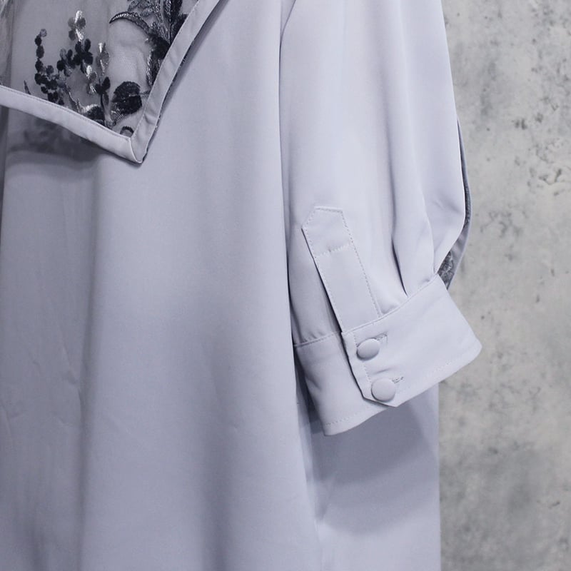 HITSUGI BLOUSE(GRAY) | CuLLt