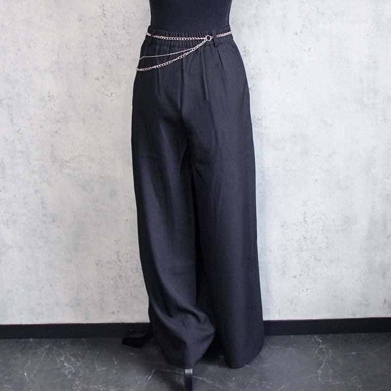 HAKAMA CHIAN BELT PANTS(BLACK) | CuLLt