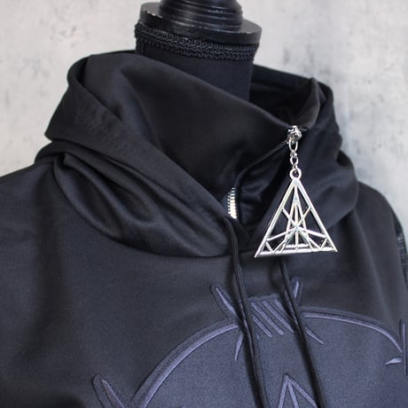 CHIMERA MESH HOODIE (GRAY)