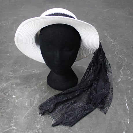 Camellia LACE STRAW HAT