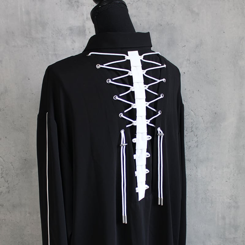 SEBONE SHIRT(BLACK×WHITE) | CuLLt