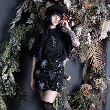 FLOWLY BLOUSE(BLACK)