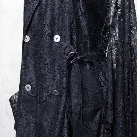 Camellia LACE KIMONO JACKET(BLACK)