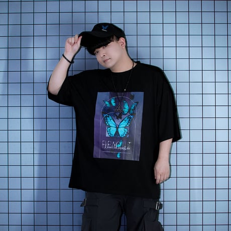 PUPA×CuLLt T-SHIRT(BLUE)