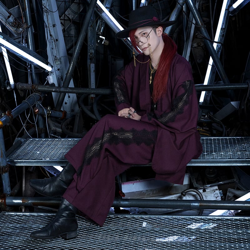 Camellia HAKAMA PANTS(WINE) | CuLLt
