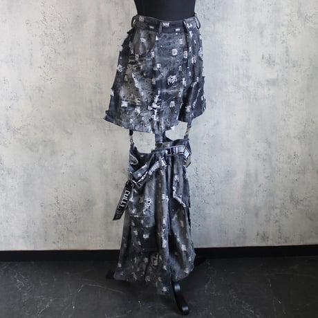 CLASH DENIM PANTS