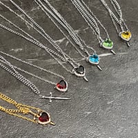 HEART SWORD NECKLACE