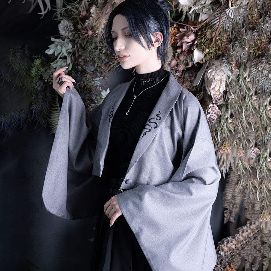 美品✨カルト CuLLt 着物コート KIMONO COAT ダークグレー fit=scale-down,w=1200