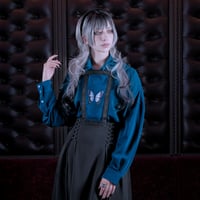 HYOUHON SHIRT (BUTTERFLY/BLUE)