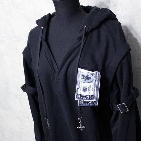OKANE HOODIE (BLACK)